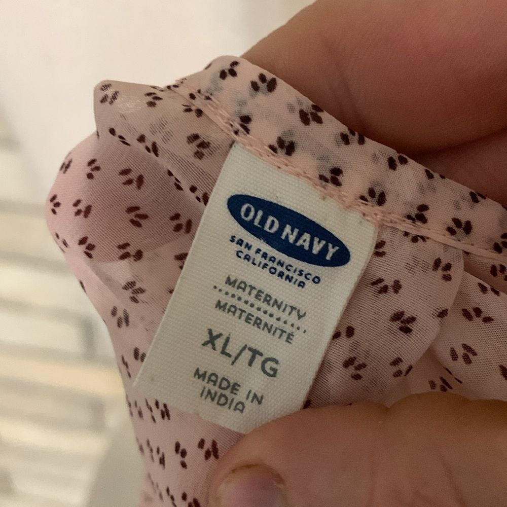 3for$20 see through blouse xl maternity - Picture 3 of 3